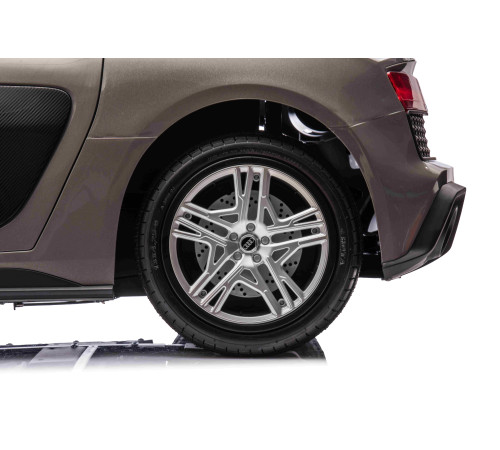 Дитяча акумуляторна машинка Audi Spyder R8 LIFT Сіра