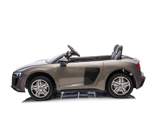 Дитяча акумуляторна машинка Audi Spyder R8 LIFT Сіра