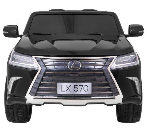 Дитяча акумуляторна машинка Lexus LX570 Чорна