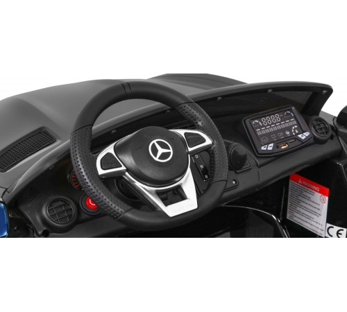 Дитяча акумуляторна машинка Mercedes-Benz GT R Чорна Дитяча акумуляторна машинка Mercedes-Benz GT R Чорна