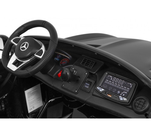 Дитяча акумуляторна машинка Mercedes-Benz GT R Чорна Дитяча акумуляторна машинка Mercedes-Benz GT R Чорна