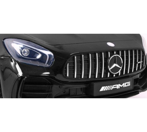 Дитяча акумуляторна машинка Mercedes-Benz GT R Чорна Дитяча акумуляторна машинка Mercedes-Benz GT R Чорна