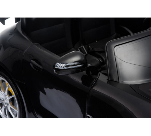 Дитяча акумуляторна машинка Mercedes-Benz GT R Чорна Дитяча акумуляторна машинка Mercedes-Benz GT R Чорна