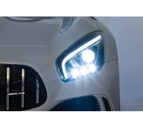 Дитяча акумуляторна машинка Mercedes-Benz GT R Чорна Дитяча акумуляторна машинка Mercedes-Benz GT R Чорна