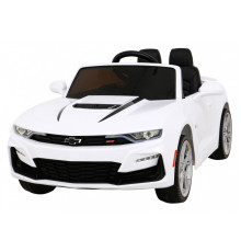 Дитяча акумуляторна машинка Chevrolet Camaro 2SS Біла