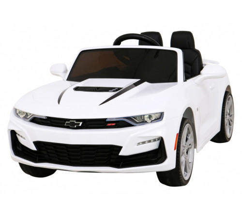 Дитяча акумуляторна машинка Chevrolet Camaro 2SS Біла