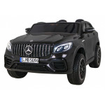 Машинка Mercedes GLC 63S дитяча Black + 4x4 привід + MP4 + LED + Екошкіра + Free Start + EVA