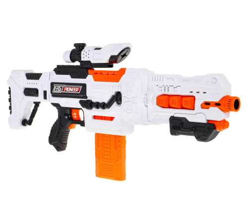 Велика дитяча рушниця 8+ аксесуарів + 48 м'яких куль Fast Pioneer Toy Gun