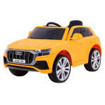 Audi Q8 Машинка дитяча жовта + Пульт + EVA + Free Start + MP3 USB + LED