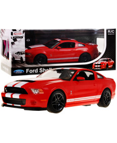 Авто на дистанційному керуванні Ford Shelby Mustang GT500 red RASTAR модель 1:14  + пульт