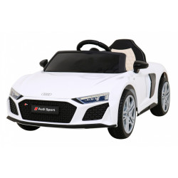Дитяча акумуляторна машинка Audi R8 LIFT Біла