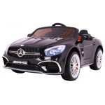 Mercedes AMG SL65 для дітей Black + Пульт + Багажник + Регулювання сидіння + MP3 LED + Free Start