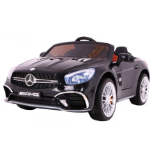 Дитяча акумуляторна машинка Mercedes AMG SL65 Чорна