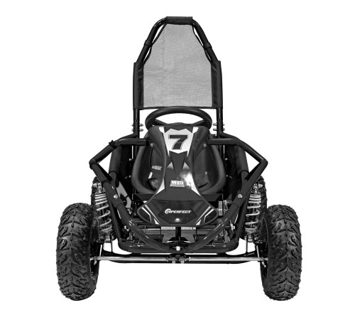 Дитячий акумуляторний картинг Gokart MUD MONSTER Чорний