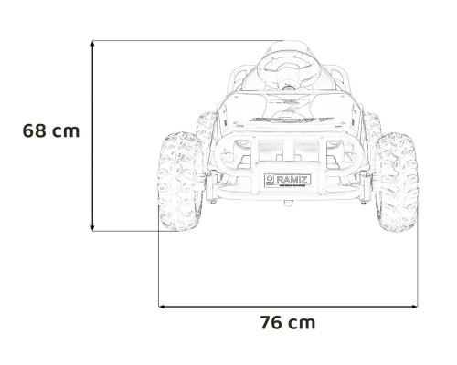 Автомобіль Sport 5 White