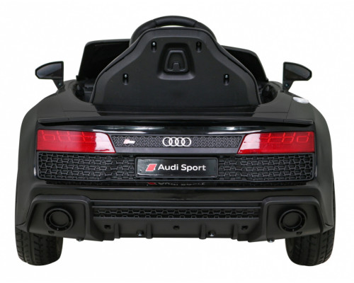 Audi R8 LIFT Автомобіль на акумуляторі Чорний + Пульт + Колеса EVA + MP3 + LED