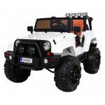 Дитячий джип на акумуляторі All Terrain White + пульт дистанційного керування + світло звуки