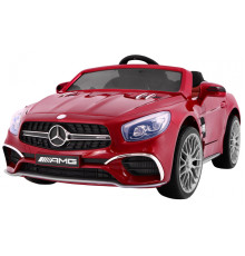 Дитяча акумуляторна машинка Mercedes AMG SL65 Червона