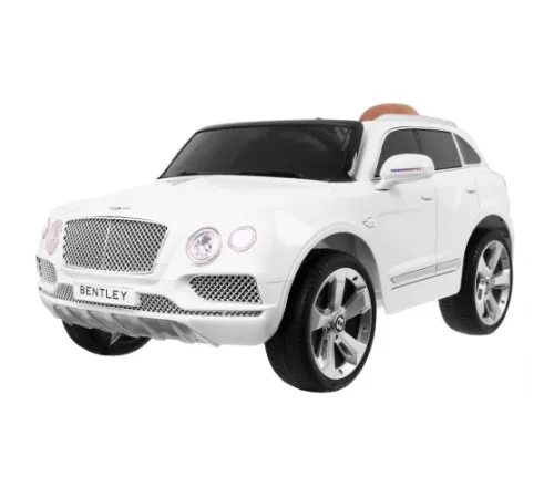 Дитяча акумуляторна машинка Bentley Bentayga Біла