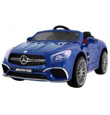 Дитяча акумуляторна машинка Mercedes AMG SL65 Синя