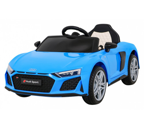 Дитяча акумуляторна машинка Audi R8 LIFT Синя