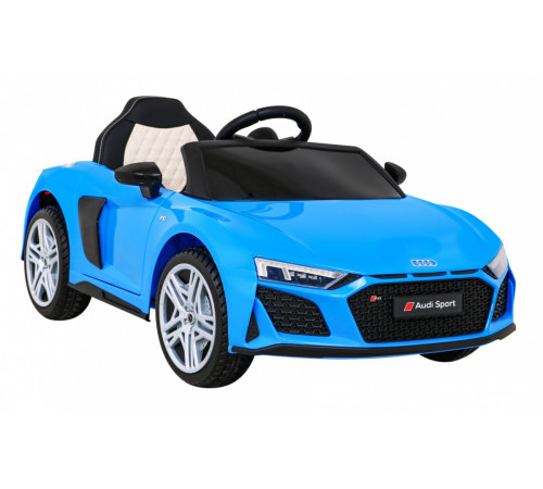 Дитяча акумуляторна машинка Audi R8 LIFT Синя