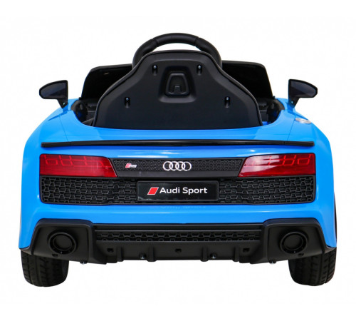 Дитяча акумуляторна машинка Audi R8 LIFT Синя