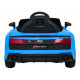 Дитяча акумуляторна машинка Audi R8 LIFT Синя
