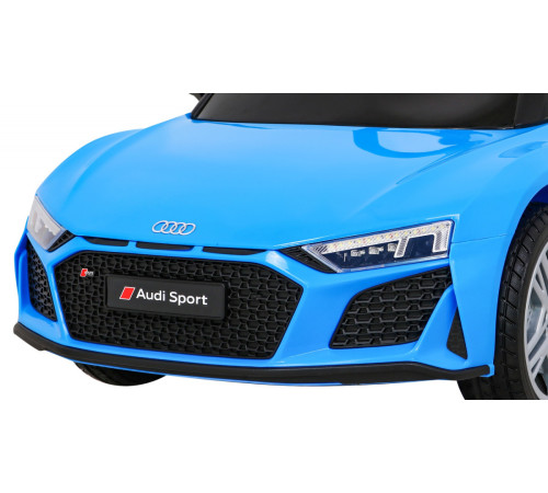 Дитяча акумуляторна машинка Audi R8 LIFT Синя
