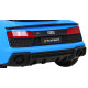 Дитяча акумуляторна машинка Audi R8 LIFT Синя