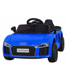 Audi R8 на акумуляторі для дітей Blue + Пульт + EVA + Free Start + MP3 LED