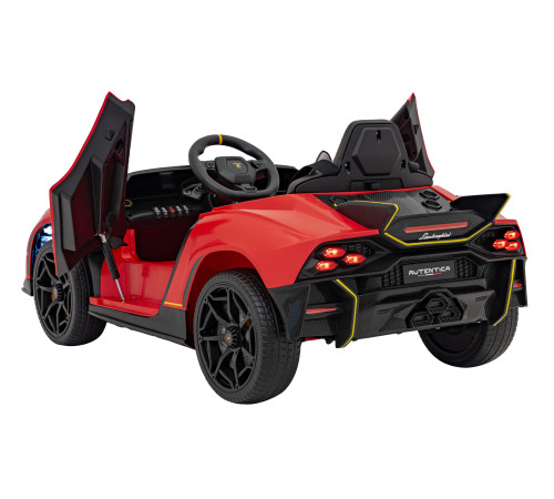 Дитяча акумуляторна машинка Lamborghini Invencible Червона Дитяча акумуляторна машинка Lamborghini Invencible Червона