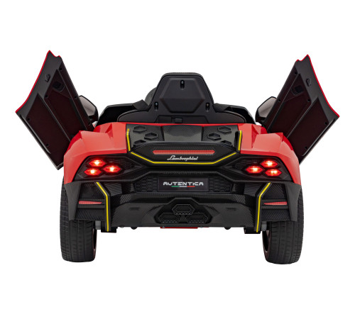 Дитяча акумуляторна машинка Lamborghini Invencible Червона Дитяча акумуляторна машинка Lamborghini Invencible Червона