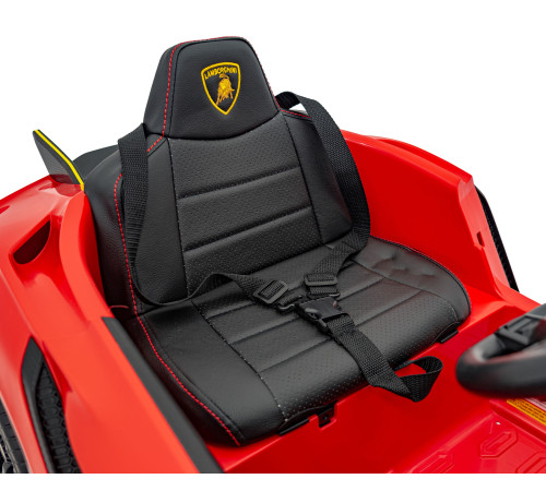 Дитяча акумуляторна машинка Lamborghini Invencible Червона Дитяча акумуляторна машинка Lamborghini Invencible Червона