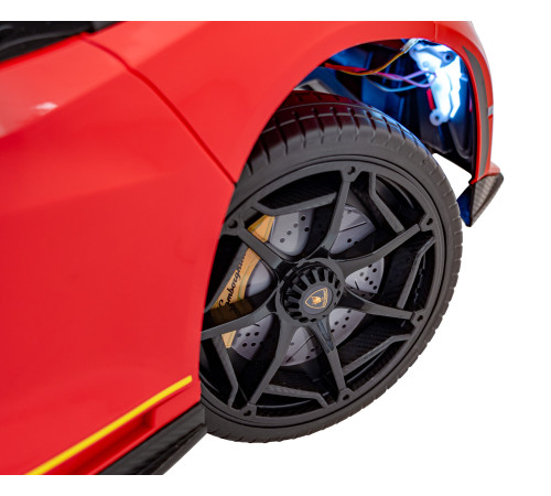 Дитяча акумуляторна машинка Lamborghini Invencible Червона Дитяча акумуляторна машинка Lamborghini Invencible Червона
