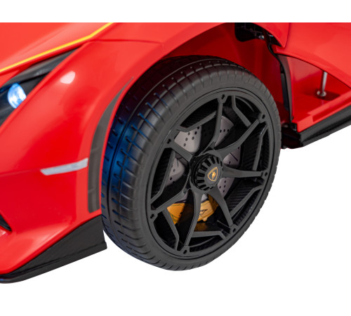 Дитяча акумуляторна машинка Lamborghini Invencible Червона Дитяча акумуляторна машинка Lamborghini Invencible Червона