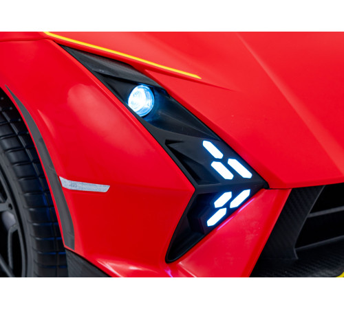 Дитяча акумуляторна машинка Lamborghini Invencible Червона Дитяча акумуляторна машинка Lamborghini Invencible Червона