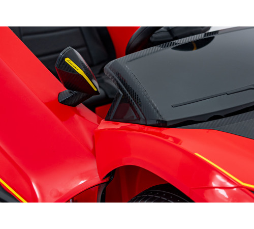 Дитяча акумуляторна машинка Lamborghini Invencible Червона Дитяча акумуляторна машинка Lamborghini Invencible Червона