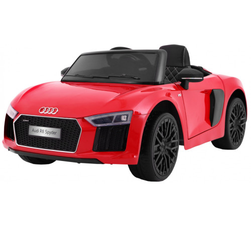 Дитяча акумуляторна машинка Audi R8 Spyder Червона