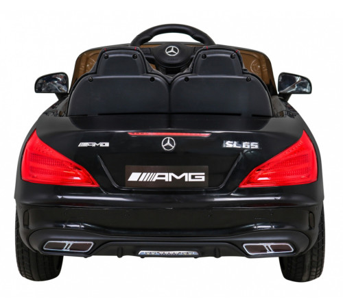 Дитяча акумуляторна машинка Mercedes Benz AMG SL65 S Чорна