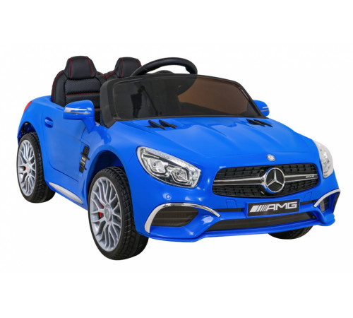 Дитяча акумуляторна машинка Mercedes Benz AMG SL65 S Синя