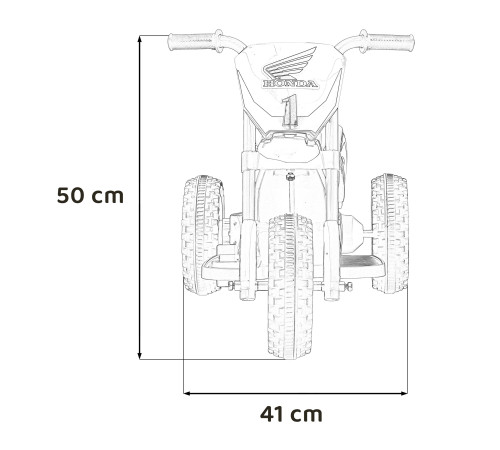 Дитячий акумуляторний мотоцикл Honda CRF 450R