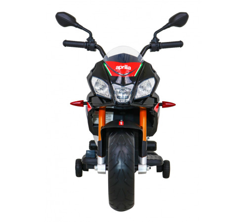 Дитячий акумуляторний мотоцикл Aprilia Tuono V4 Black