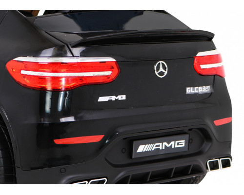 Дитячий Mercedes Benz GLC63S Black + Пульт + 4х4 Привід + MP3 LED + EVA + Free Start