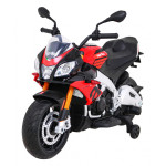 Aprilia Tuono V4 Акумуляторний мотоцикл для дітей Red + MP3 Панель + Опорні колеса + Free Start