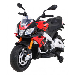 Дитячий акумуляторний мотоцикл Aprilia Tuono V4  Red