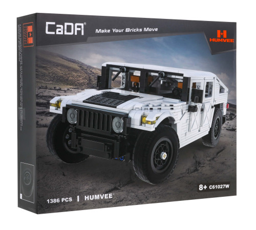 Дитячий конструктор CaDA  Військова машина Humvee 1:12 <span style=