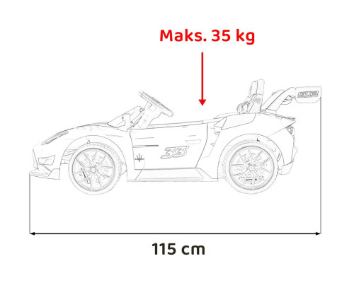 Автомобіль Maserati MC20 GT2 Blue