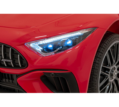 Дитяча акумуляторна машинка Mercedes Benz AMG SL63 Червона Дитяча акумуляторна машинка Mercedes Benz AMG SL63 Червона