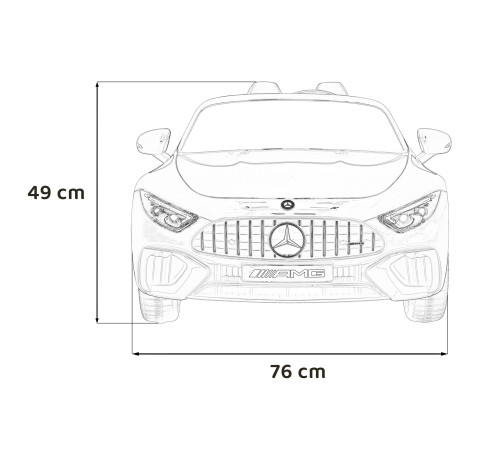 Дитяча акумуляторна машинка Mercedes Benz AMG SL63 Червона Дитяча акумуляторна машинка Mercedes Benz AMG SL63 Червона